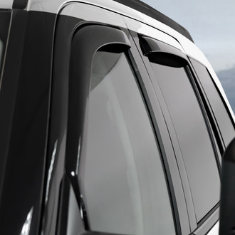 Clim Art® - In-Channel Dark Smoke Front and Rear Side Window Deflectors