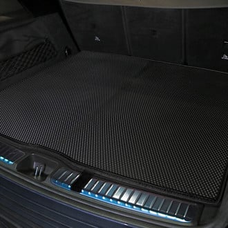 Clim Art® - All-Weather Black Rubber Floor Mat Set