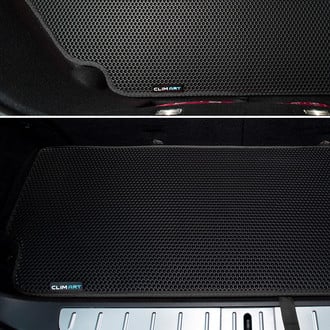 Clim Art® - Black Front Cargo Compartment and Cargo Liner
