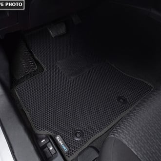 Clim Art® - All-Weather 1st & 2nd Row Black Rubber Floor Mat Set