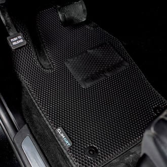 Clim Art® - All-Weather Black Rubber Floor Mat Set