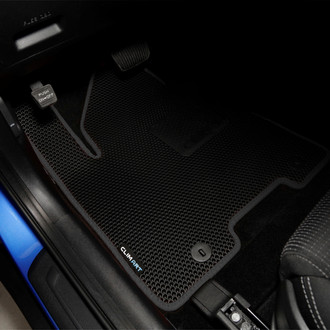 Clim Art® - All-Weather 1st & 2nd Row Black Rubber Floor Mat Set