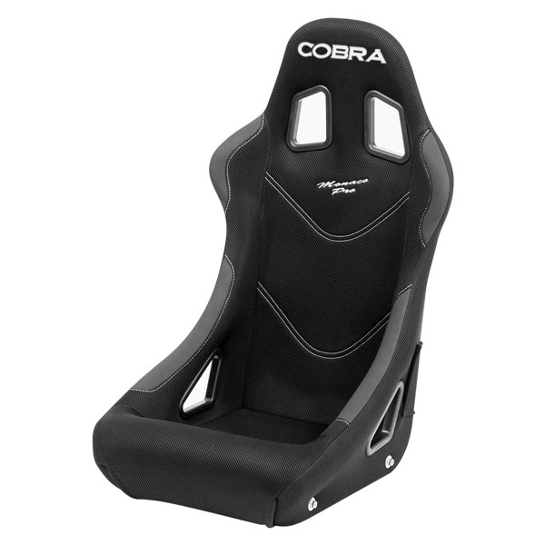 Cobra Seats® - Monaco Pro Black Spacer Fabric Race Seat