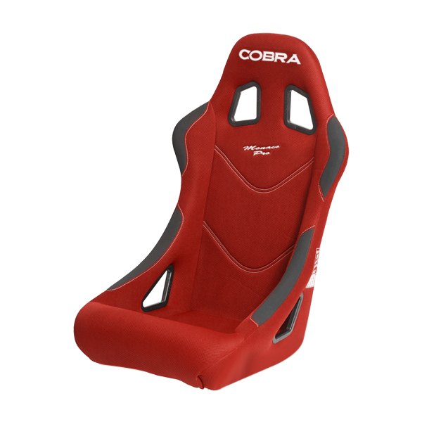 Cobra Seats® - Monaco Pro Red Spacer Fabric Race Seat