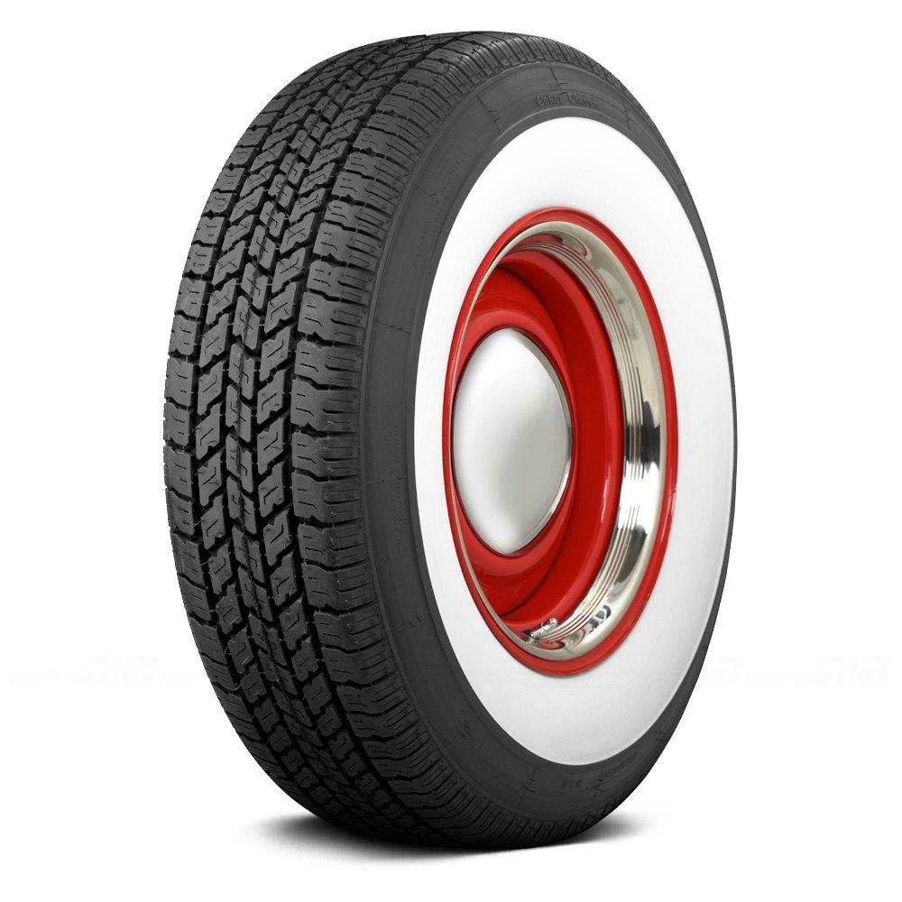 COKER® 629700 CLASSIC 3 1/8 WW INCH WHITEWALL P235/75R15 105P