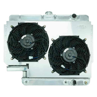 Cold Case® - Aluminum Radiator with Shroud and Dual Fan Kit
