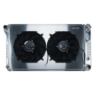 Cold Case® - Aluminum Radiator with Shroud and Dual Fan Kit