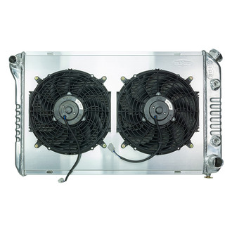 Cold Case® - Aluminum Radiator with Shroud and Dual Fan Kit