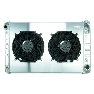 Cold Case® - Aluminum Radiator with Shroud and Dual Fan Kit