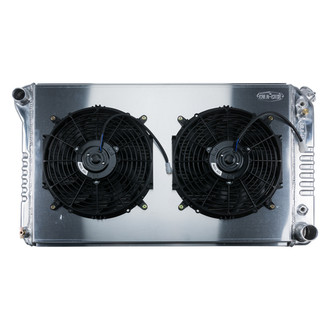 Cold Case® - Aluminum Radiator with Shroud and Dual Fan Kit