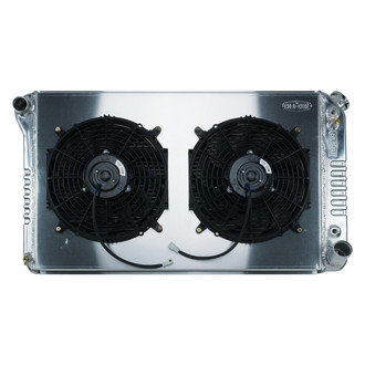 Cold Case® - Aluminum Radiator with Shroud and Dual Fan Kit