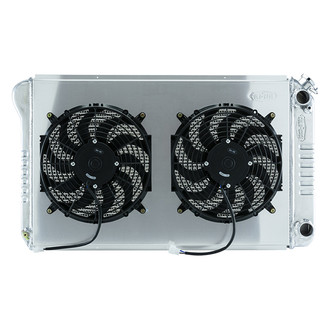 Cold Case® - Aluminum Radiator with Shroud and Dual Fan Kit