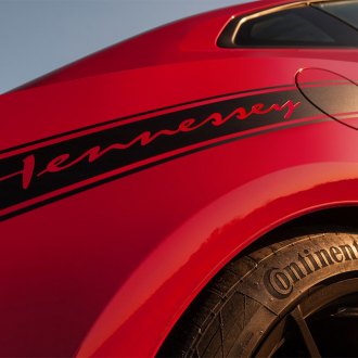 CONTINENTAL® - Tires on Red Camaro - Hennessey Label