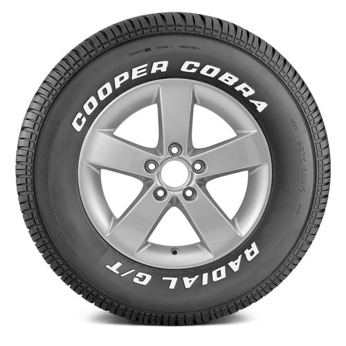 COOPER TIRES® COBRA RADIAL G/T WITH WHITE LETTERING Tires
