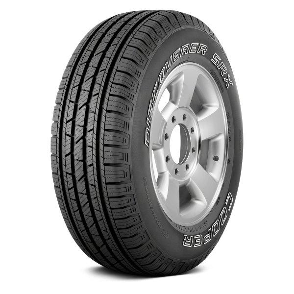 COOPER TIRES® - DISCOVERER SRX WITH OUTLINED WHITE LETTERING