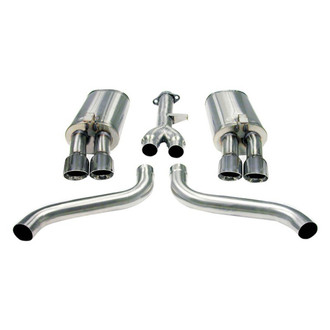 Corsa® - Sport™ 304 SS Cat-Back Exhaust System with Quad Rear Exit