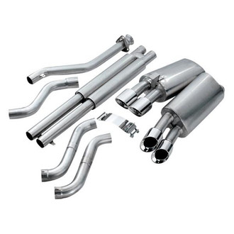 Corsa® - Sport™ 304 SS Cat-Back Exhaust System with Quad Rear Exit