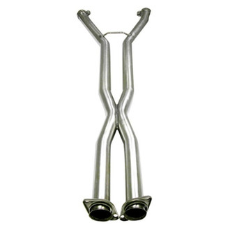 Corsa® - Stainless Steel Polished X-Pipe