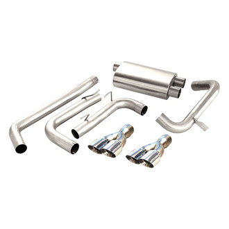 Corsa® - Sport™ 304 SS Cat-Back Exhaust System with Quad Rear Exit