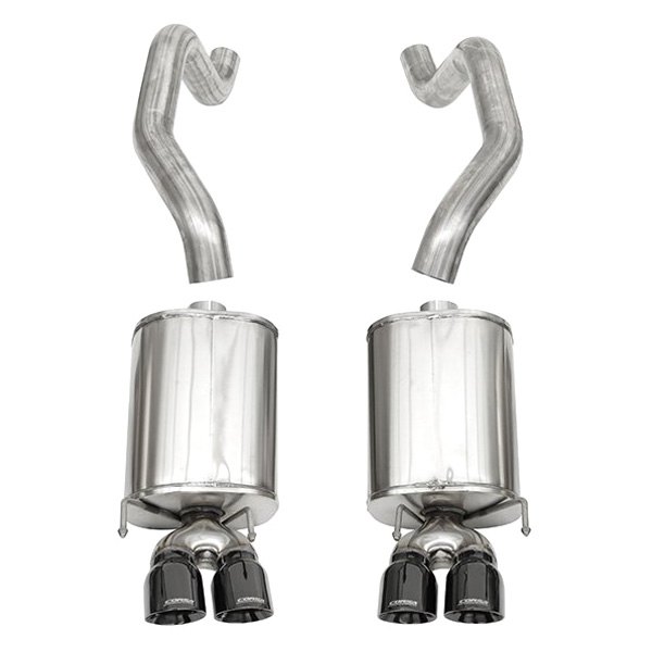 Corsa® - Sport™ 304 SS Axle-Back Exhaust System, Chevy Corvette