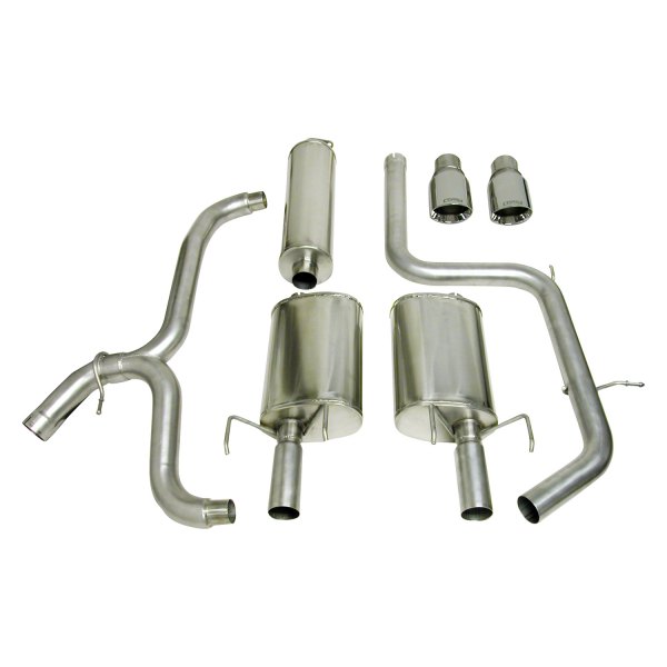 Corsa® - Pontiac GTO 2004 Sport™ 304 SS Cat-Back Exhaust System with