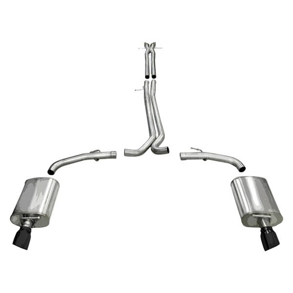 Corsa® - Sport™ 304 SS Cat-Back Exhaust System, Ford Taurus