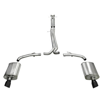 Corsa® - Sport™ 304 SS Cat-Back Exhaust System with Split Rear Exit