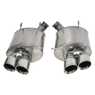 Corsa® - Sport™ 304 SS Axle-Back Exhaust System with Quad Rear Exit