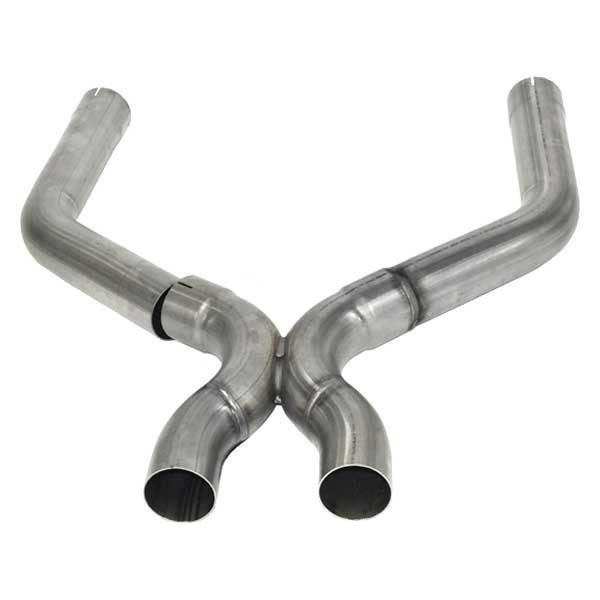 Corsa® - Stainless Steel Polished X-Pipe