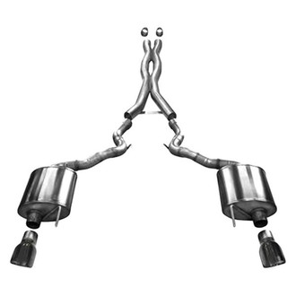 Corsa® - Xtreme™ 304 SS Cat-Back Exhaust System with Split Rear Exit