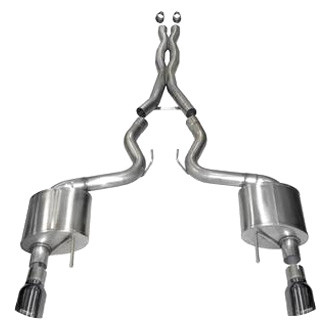 Corsa® - Sport™ 304 SS Cat-Back Exhaust System with Split Rear Exit