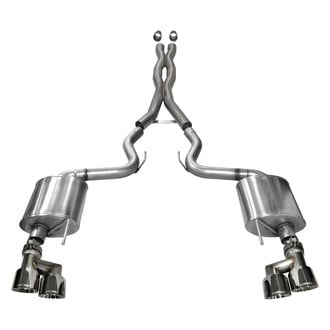 Corsa® - Sport™ 304 SS Cat-Back Exhaust System with Quad Rear Exit