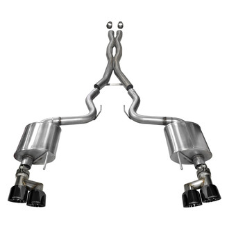 Corsa® - Sport™ 304 SS Cat-Back Exhaust System with Quad Rear Exit