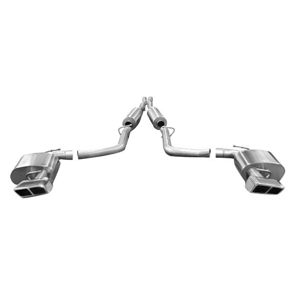 Corsa® - Xtreme™ 304 SS Cat-Back Exhaust System, Dodge Challenger