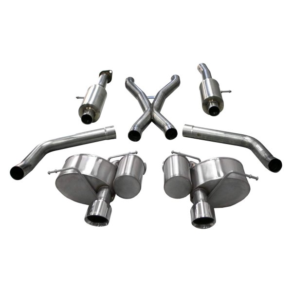Corsa® - Sport™ 304 SS Cat-Back Exhaust System, Jeep Grand Cherokee