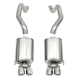 Corsa® - Xtreme™ 304 SS Axle-Back Exhaust System with Quad Rear Exit