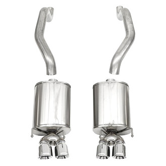 Corsa® - Xtreme™ 304 SS Axle-Back Exhaust System with Quad Rear Exit