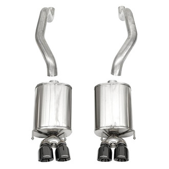 Corsa® - Xtreme™ 304 SS Axle-Back Exhaust System with Quad Rear Exit