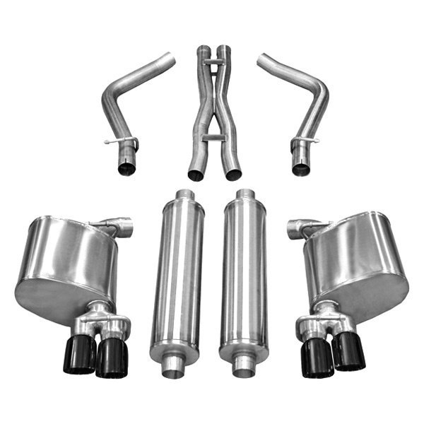 Corsa® - Xtreme™ 304 SS Cat-Back Exhaust System, Dodge Charger