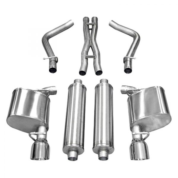 Corsa® - Xtreme™ 304 SS Cat-Back Exhaust System, Chrysler 300