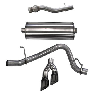 Corsa® - Sport™ 304 SS Cat-Back Exhaust System with Dual Side Exit