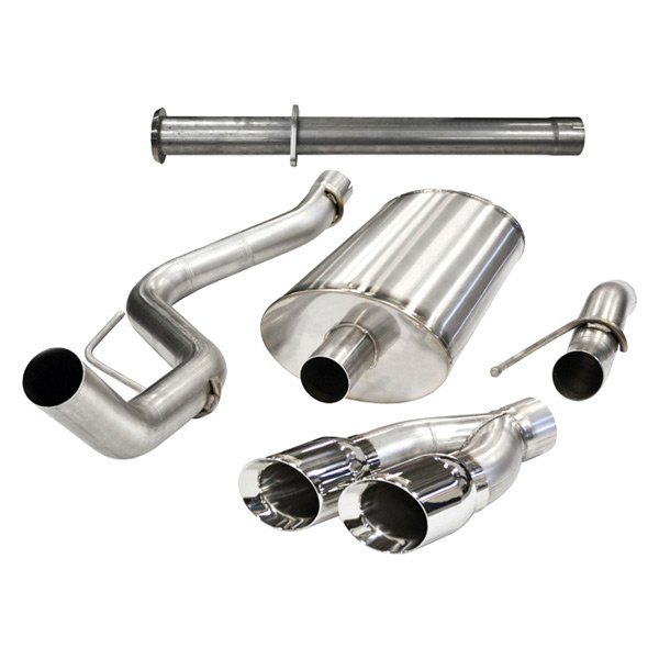 Corsa® - Xtreme™ 304 SS Cat-Back Exhaust System, Ford F-150
