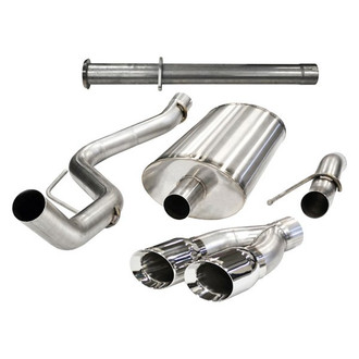 Corsa® - Xtreme™ 304 SS Cat-Back Exhaust System with Dual Side Exit