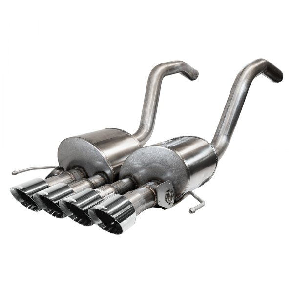 Corsa® - Sport to Xtreme™ 304 SS Active Valve Axle-Back Exhaust System, Chevy Corvette