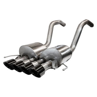 Corsa® - Sport to Xtreme™ 304 SS Active Valve Axle-Back Exhaust System with Quad Rear Exit