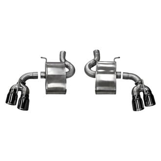 Corsa® - Xtreme™ 304 SS Axle-Back Exhaust System with Quad Rear Exit