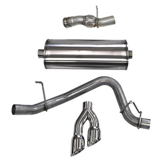 Corsa® - Sport™ 304 SS Cat-Back Exhaust System with Dual Side Exit