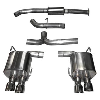 Corsa® - Sport™ 304 SS Cat-Back Exhaust System with Quad Rear Exit