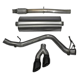 Corsa® - Sport™ 304 SS Cat-Back Exhaust System with Dual Side Exit