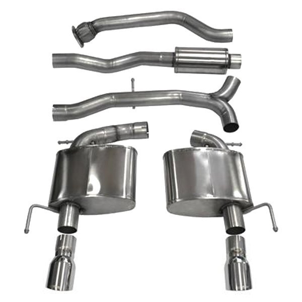 Corsa® - Sport™ 304 SS Cat-Back Exhaust System, Cadillac ATS
